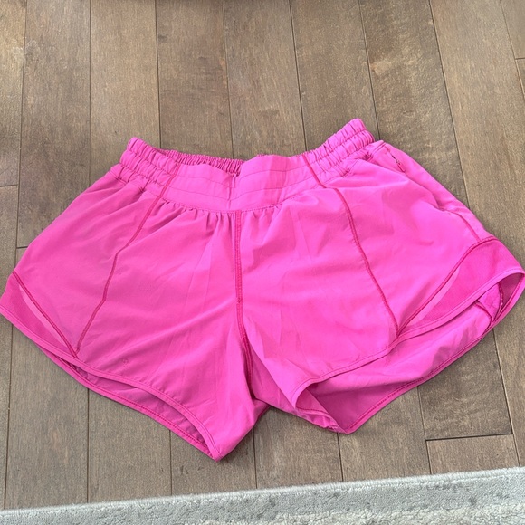 lululemon athletica Pants - Lululemon Athletica Bright Pink Athletic Shorts